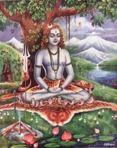 Yogi Gorakhnath in samadhi